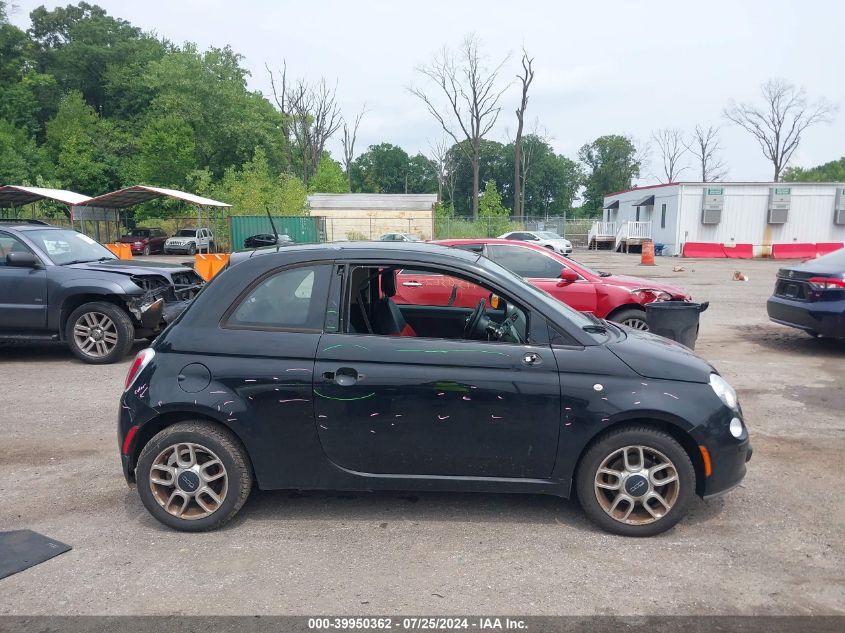 2014 Fiat 500 Pop VIN: 3C3CFFAR0ET241535 Lot: 39950362