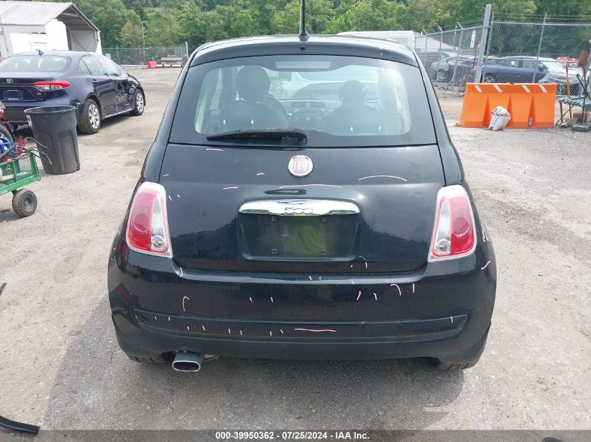 2014 Fiat 500 Pop VIN: 3C3CFFAR0ET241535 Lot: 39950362