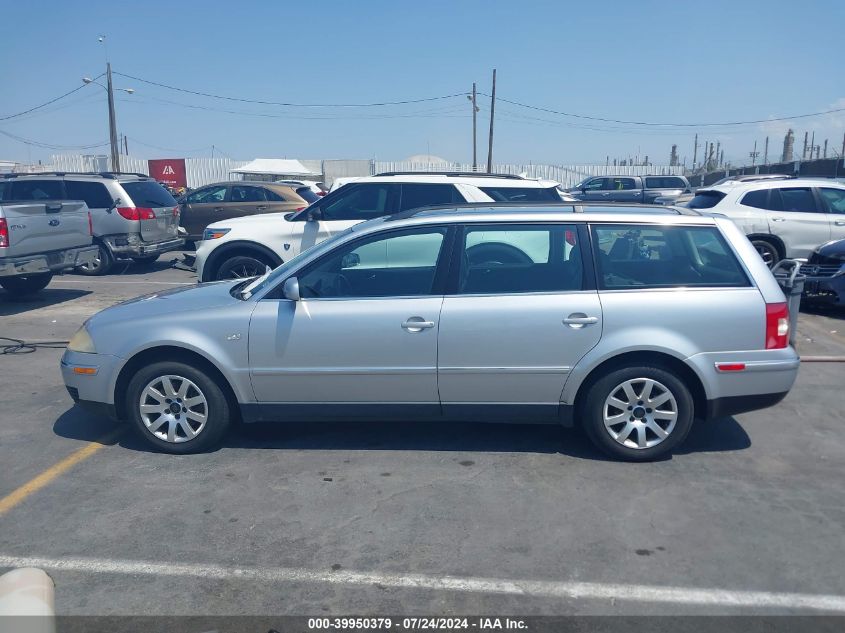 2002 Volkswagen Passat Gls VIN: WVWVD63B42E376975 Lot: 39950379