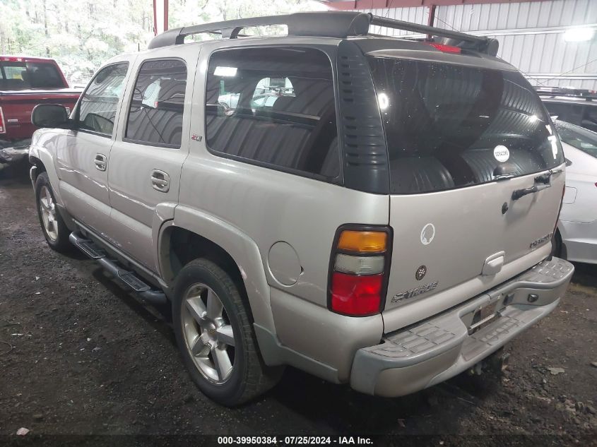 2005 Chevrolet Tahoe Z71 VIN: 1GNEK13T65R256228 Lot: 39950384