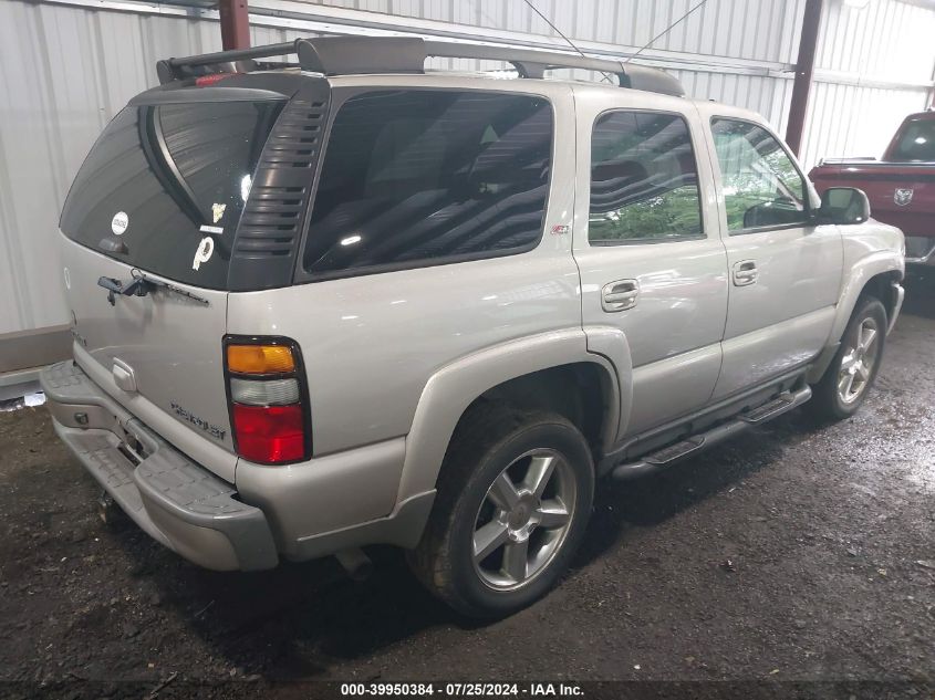 2005 Chevrolet Tahoe Z71 VIN: 1GNEK13T65R256228 Lot: 39950384