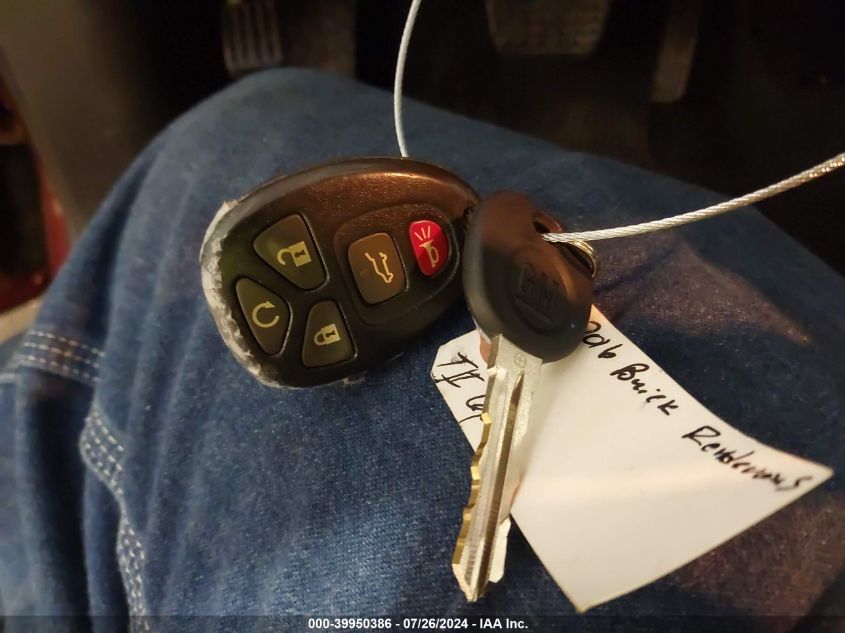 2016 Buick Enclave Leather VIN: 5GAKVBKD0GJ121669 Lot: 39950386