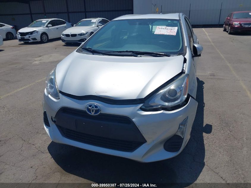 2016 Toyota Prius C Four/One/Persona Series/Three/Two VIN: JTDKDTB3XG1590055 Lot: 39950387