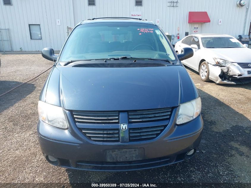 2007 Dodge Grand Caravan Sxt VIN: 2D4GP44L97R105287 Lot: 39950389