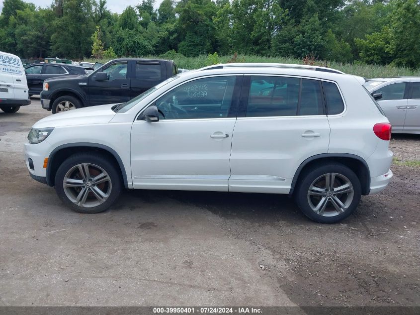 2017 VOLKSWAGEN TIGUAN 2.0T SPORT - WVGUV7AX2HK018759