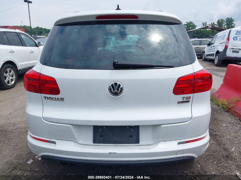 2017 VOLKSWAGEN TIGUAN 2.0T SPORT - WVGUV7AX2HK018759