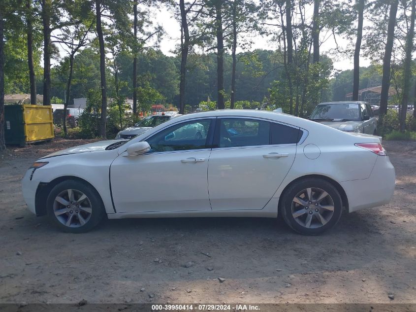 2013 Acura Tl Tech VIN: 19UUA8F58DA009837 Lot: 39950414