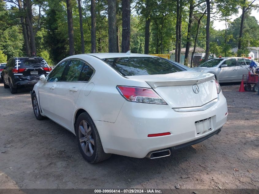 2013 Acura Tl Tech VIN: 19UUA8F58DA009837 Lot: 39950414