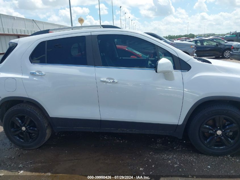 2018 Chevrolet Trax Lt VIN: 3GNCJLSB2JL328607 Lot: 39950426