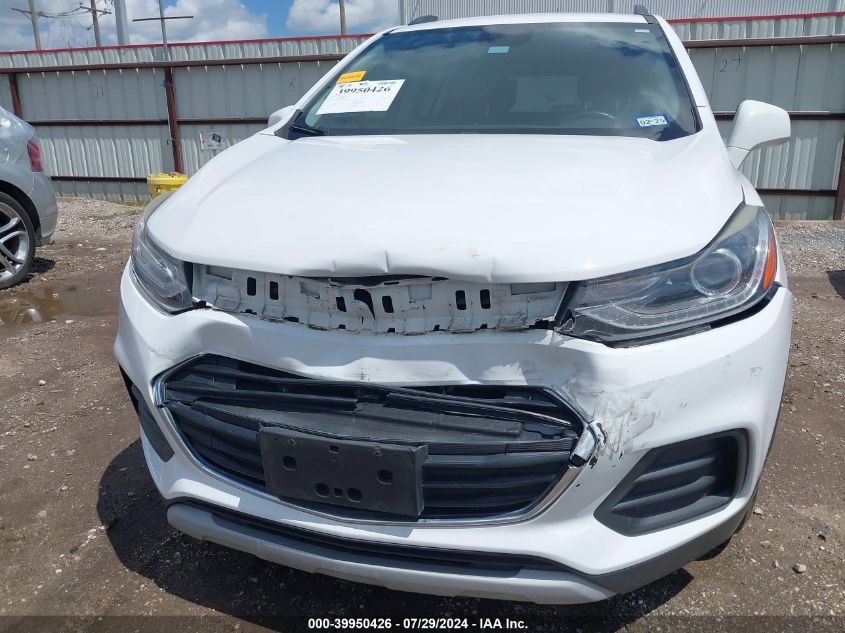 2018 Chevrolet Trax Lt VIN: 3GNCJLSB2JL328607 Lot: 39950426