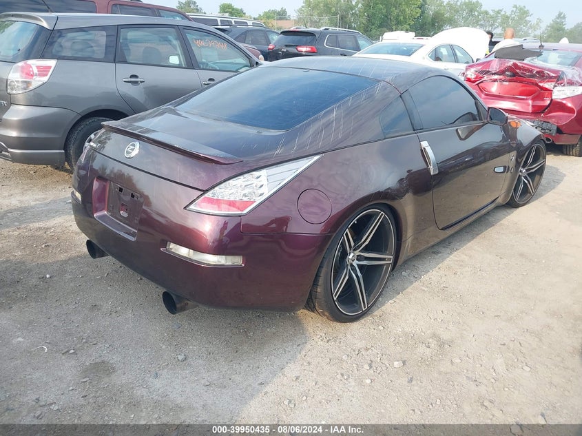 2006 Nissan 350Z VIN: JN1AZ34D36M310964 Lot: 39950435