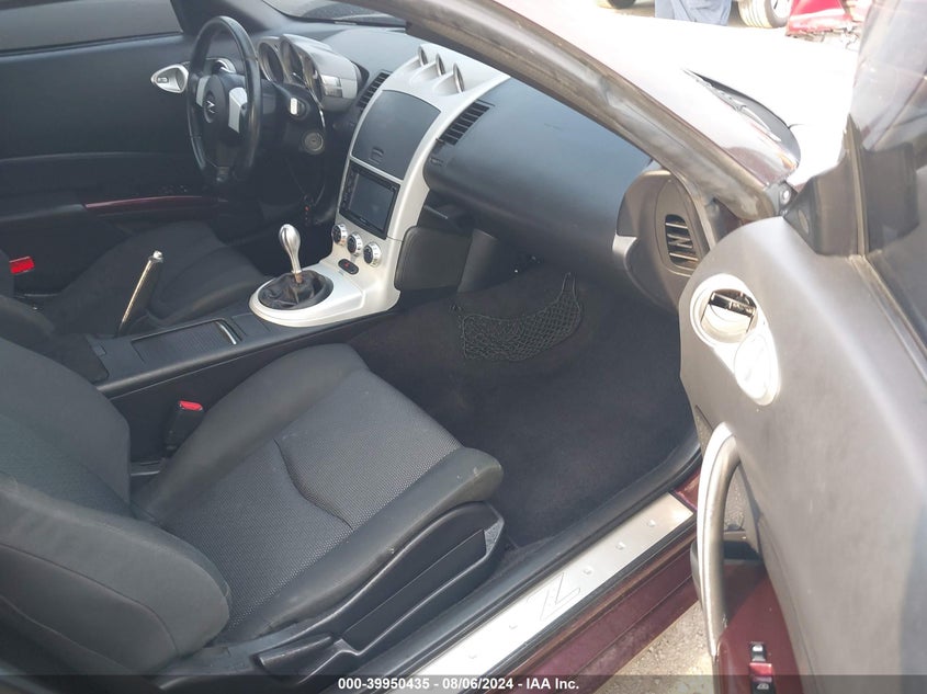 2006 Nissan 350Z VIN: JN1AZ34D36M310964 Lot: 39950435