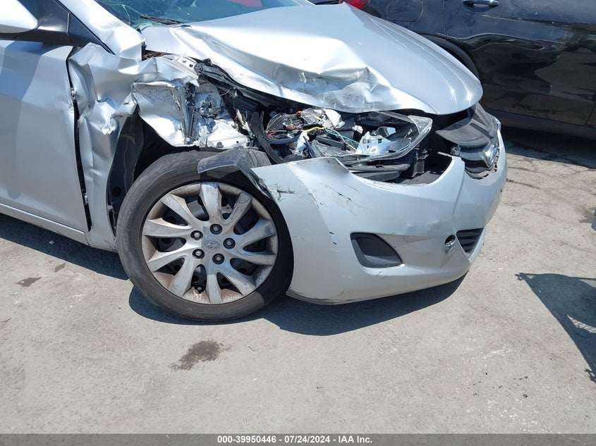 2013 Hyundai Elantra Gls VIN: 5NPDH4AE2DH192705 Lot: 39950446