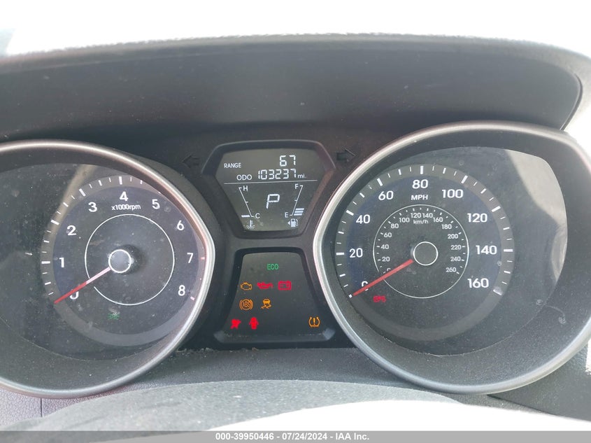 2013 Hyundai Elantra Gls VIN: 5NPDH4AE2DH192705 Lot: 39950446