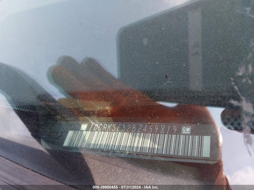 2011 Chevrolet Silverado 1500 Lt VIN: 1GCRKSE32BZ459819 Lot: 39950455