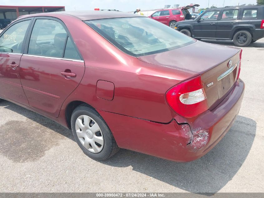 2004 Toyota Camry Le/Se/Std/Xle VIN: 4T1BE32K64U355369 Lot: 39950472