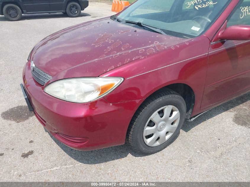 2004 Toyota Camry Le/Se/Std/Xle VIN: 4T1BE32K64U355369 Lot: 39950472