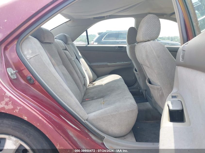 2004 Toyota Camry Le/Se/Std/Xle VIN: 4T1BE32K64U355369 Lot: 39950472