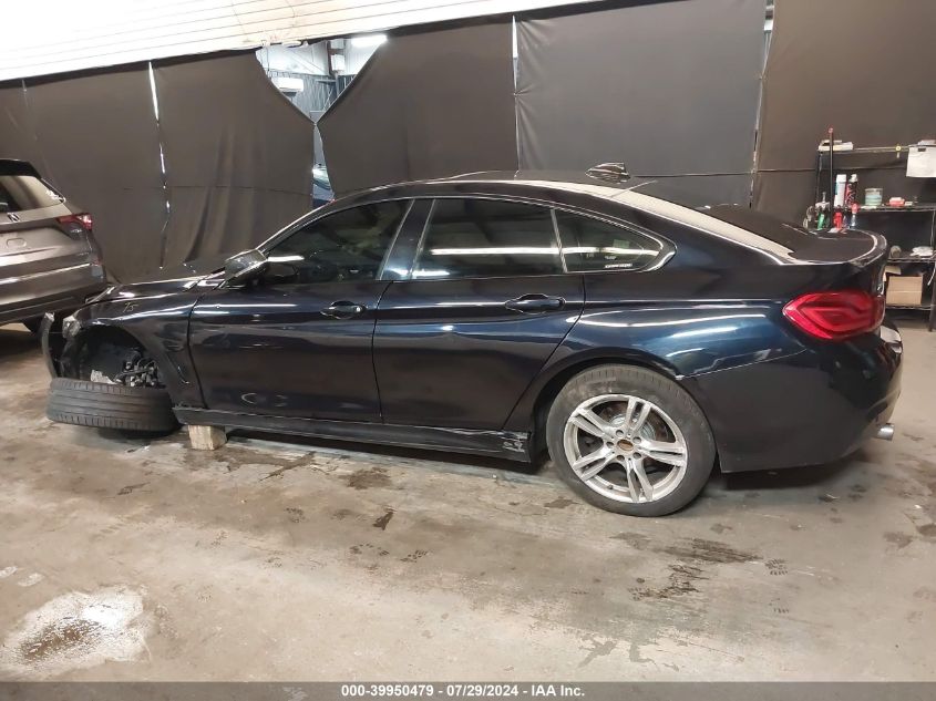 2018 BMW 430I Gran Coupe xDrive VIN: WBA4J3C51JBL03167 Lot: 39950479