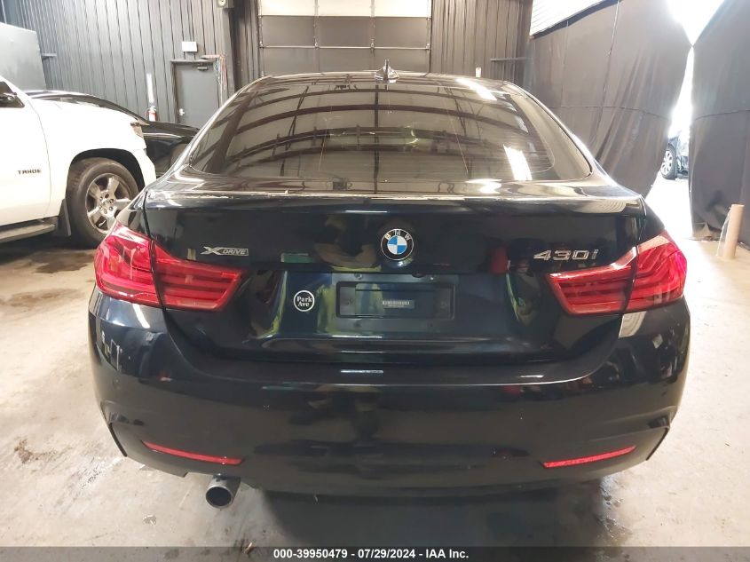 2018 BMW 430I Gran Coupe xDrive VIN: WBA4J3C51JBL03167 Lot: 39950479