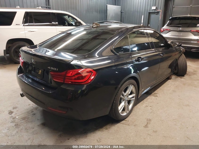 2018 BMW 430I Gran Coupe xDrive VIN: WBA4J3C51JBL03167 Lot: 39950479
