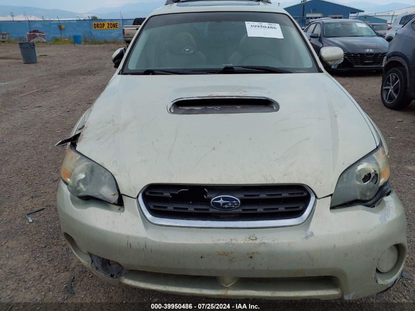 2005 Subaru Outback 2.5Xt Limited VIN: 4S4BP67C754379937 Lot: 39950486