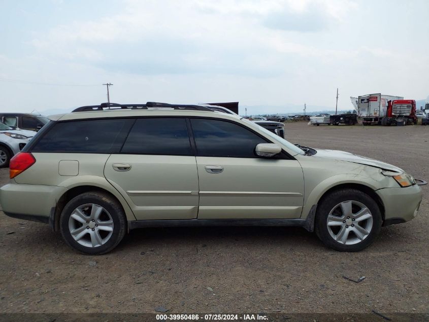 2005 Subaru Outback 2.5Xt Limited VIN: 4S4BP67C754379937 Lot: 39950486