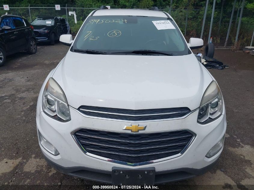 2016 Chevrolet Equinox Lt VIN: 2GNFLFEKXG6230202 Lot: 39950524