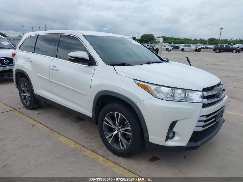 2019 TOYOTA HIGHLANDER LE PLUS - 5TDZZRFH1KS331524