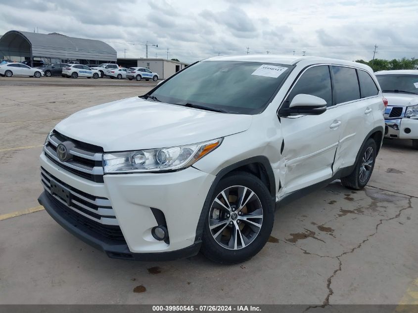 2019 TOYOTA HIGHLANDER LE PLUS - 5TDZZRFH1KS331524