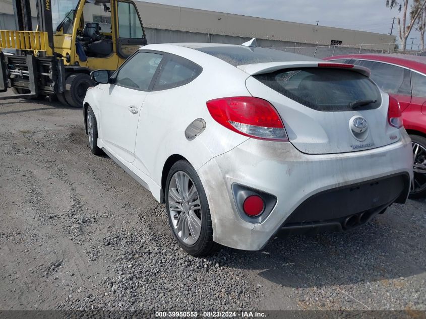 KMHTC6AE2GU289737 2016 Hyundai Veloster Turbo