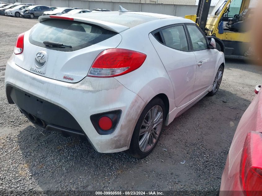 KMHTC6AE2GU289737 2016 Hyundai Veloster Turbo