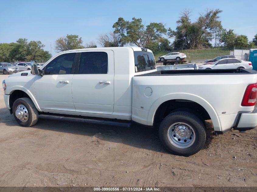 2022 Ram 3500 Laramie Mega Cab 4X4 6'4 Box VIN: 3C63RRML0NG421237 Lot: 39950556