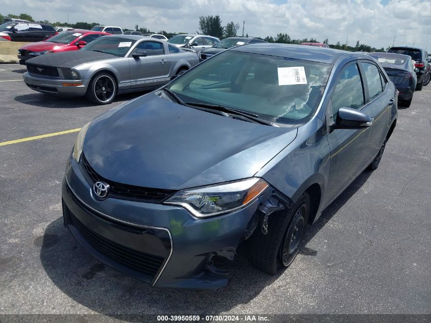 2014 Toyota Corolla L/Le/Le Pls/Prm/S/S Pls VIN: 2T1BURHE1EC078821 Lot: 39950559