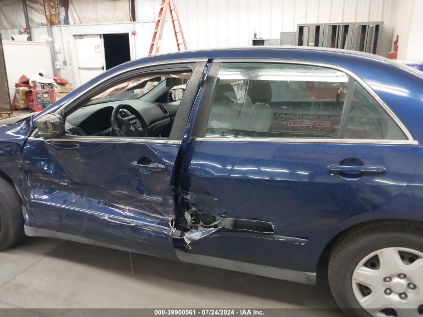 2005 Honda Accord 2.4 Lx VIN: 1HGCM56475A111236 Lot: 39950561