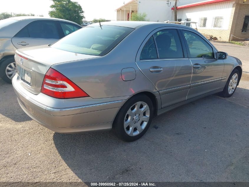 WDBRF54H86F796231 2006 Mercedes-Benz C 280 280