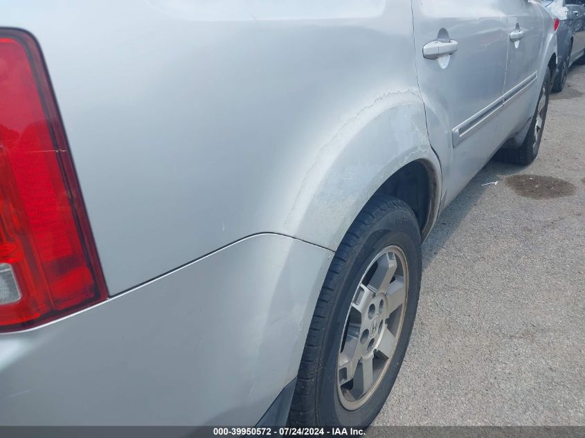 2009 Honda Pilot Touring VIN: 5FNYF48949B042715 Lot: 39950572