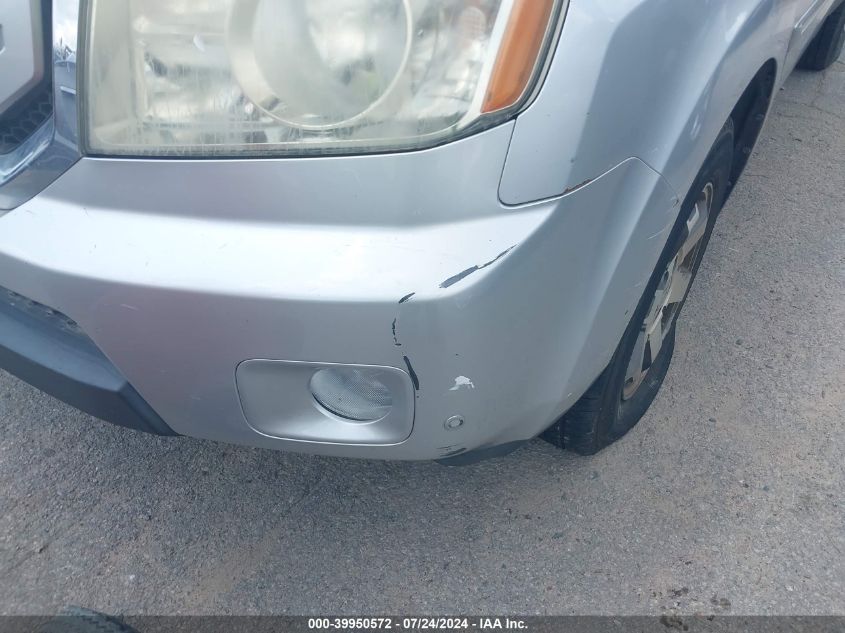 2009 Honda Pilot Touring VIN: 5FNYF48949B042715 Lot: 39950572