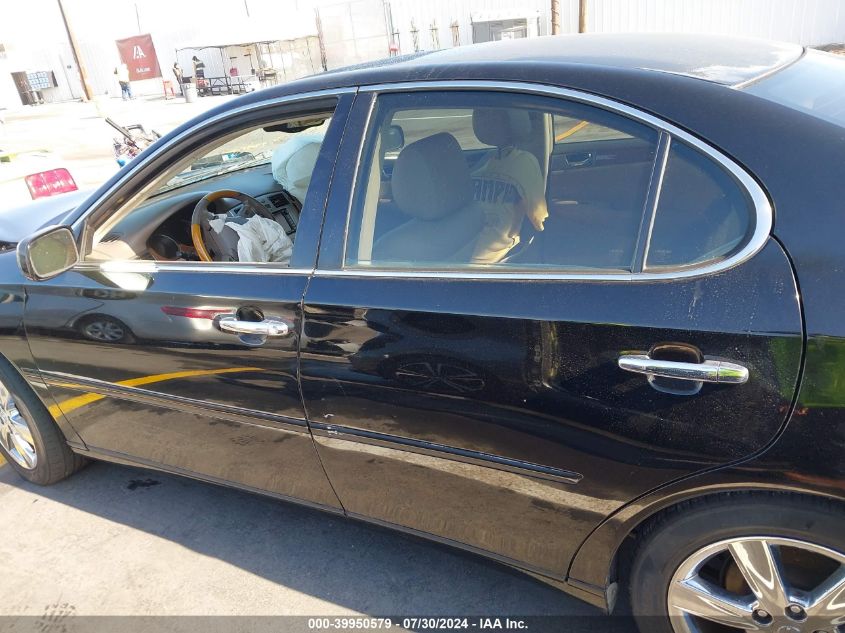 2005 Lexus Es 330 VIN: JTHBA30G255085291 Lot: 39950579