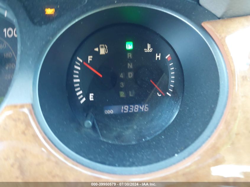 2005 Lexus Es 330 VIN: JTHBA30G255085291 Lot: 39950579