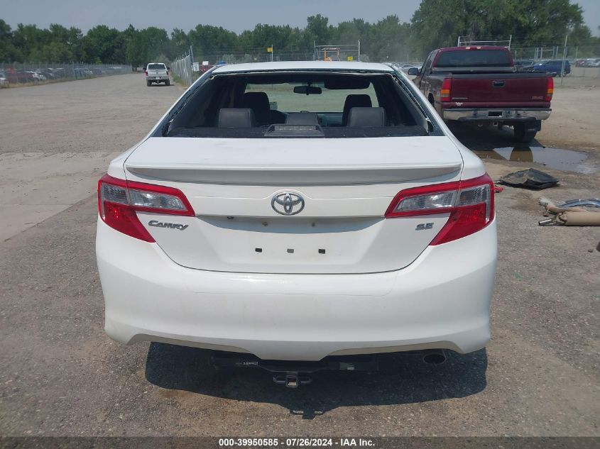 2014 Toyota Camry Se VIN: 4T1BF1FK4EU365685 Lot: 39950585