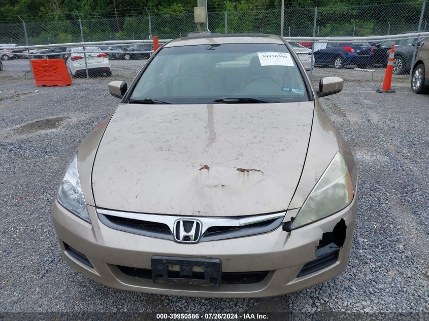 2006 Honda Accord 2.4 Ex VIN: 1HGCM56786A133371 Lot: 39950586