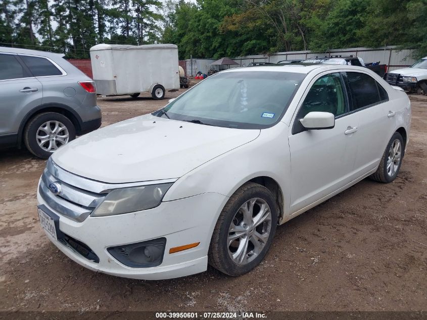 2012 Ford Fusion Se VIN: 3FAHP0HA1CR176187 Lot: 39950601