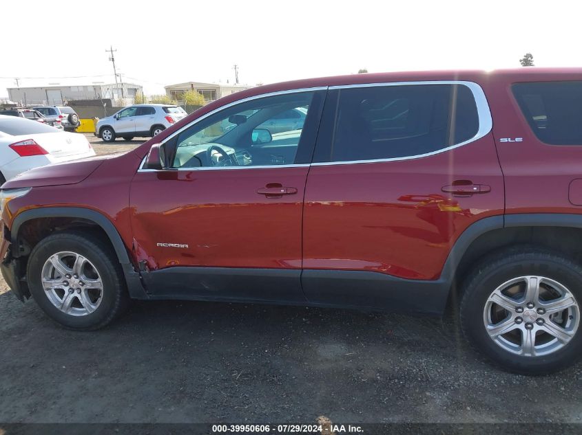 2017 GMC Acadia Sle-1 VIN: 1GKKNKLA1HZ154321 Lot: 39950606