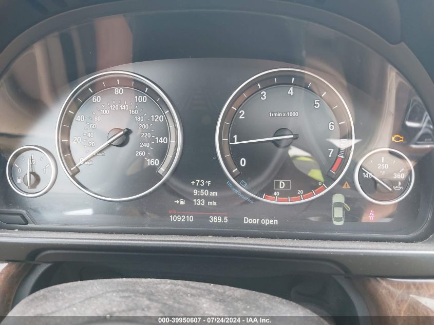 2012 BMW 528I xDrive VIN: WBAXH5C54CDW02356 Lot: 39950607