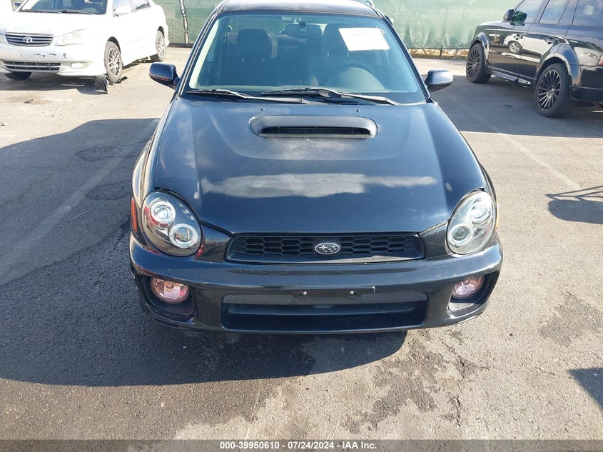 2002 Subaru Impreza Wrx VIN: JF1GD29652G518689 Lot: 39950610