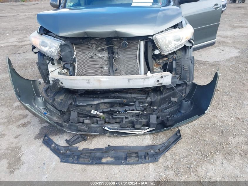 2012 Toyota Highlander Base V6/Se V6 VIN: 5TDBK3EH0CS142613 Lot: 39950638