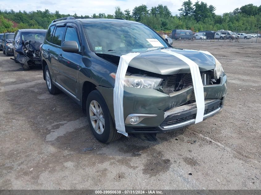 2012 Toyota Highlander Base V6/Se V6 VIN: 5TDBK3EH0CS142613 Lot: 39950638