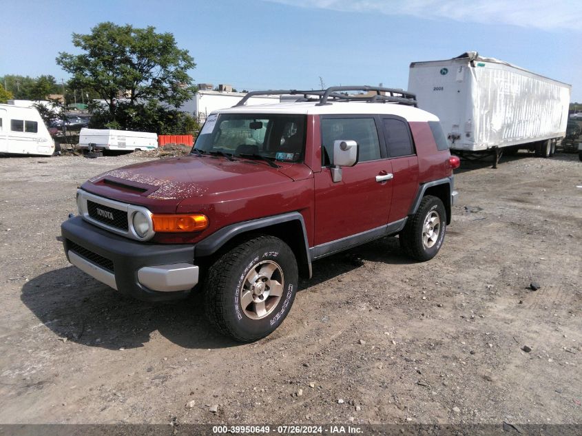 2008 Toyota Fj Cruiser VIN: JTEBU11F58K036039 Lot: 39950649