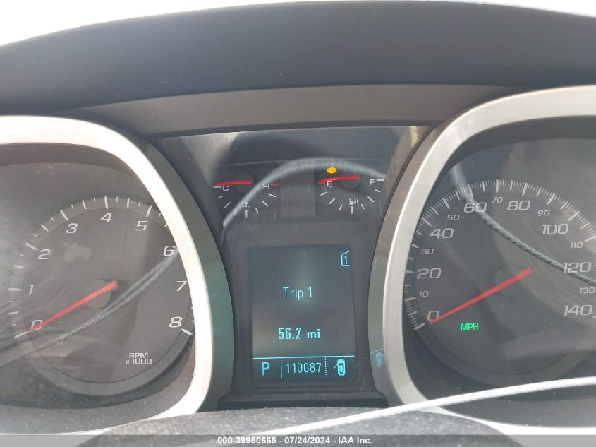 2010 Chevrolet Equinox Lt VIN: 2CNALDEW1A6306306 Lot: 39950665